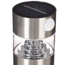 Artikel Solcellsdriven trädgårdslampa med jordspett och LED-belysning, 34 cm