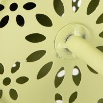 Artikel Solcellsdriven LED-bordslampa med blommönster, stämningsfull utomhusbelysning, 28 cm