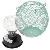 Artikel Solcellslykta, dekorativ LED-belysning, energibesparande, perfekt för utomhusbruk, 12 cm
