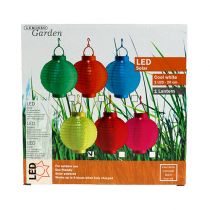 Artikel Lampion LED med solenergi 20cm gul