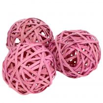 Spanball Pink Ø6cm 6st