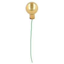 Artikel Mini julgranskulor på tråd, speglade bär, glansiga, 20 mm, 140 bitar