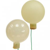 Artikel Mini julkulor krämmix matt/blank Ø40mm 32 st