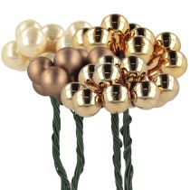 Artikel Spegelbär Ø1,5cm brunguld 140 st