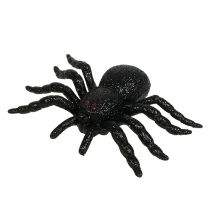 Spindel, fladdermusfigurer svart 10cm, 14cm 3st
