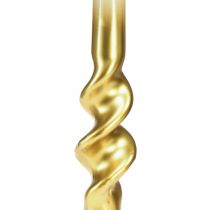 Artikel Vridna ljus vitguld spiralljus Ø2cm H30cm 2 st
