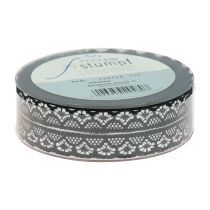 Artikel Spetsband presentband svart band spets 28mm 20m