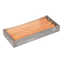 Artikel Avsmalnande ljus, stickljus, Wenzelljus, orange, 250/23 mm, 12 stycken