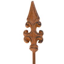 Artikel Trädgårdspåke rustik dekoration liljelans i antik design för utomhusbruk 60 cm 2 st