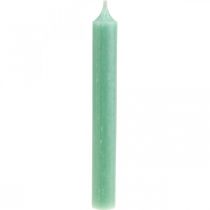 Artikel Stickljus gröna ljus jade ljus dekoration Ø21mm 170mm 6 st
