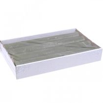 Artikel Enfärgade ljus olivgröna pinnljus 34×240mm 4 st