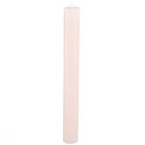 Artikel Enfärgade ljus rosa pinnljus ljusrosa 34x300mm 4 st
