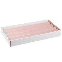 Artikel Enfärgade ljus rosa pinnljus ljusrosa 34x300mm 4 st