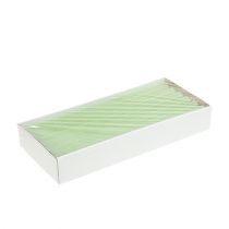 Artikel Koniska ljus enfärgade limegröna 21×240mm 12 st