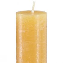 Artikel Koniska ljus enfärgad honung 34x300mm 4 st