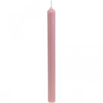 Artikel Rustika ljus pinnljus färgade rosa 350/28mm 4 st