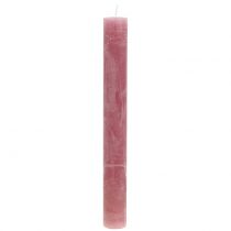 Ljus fast gammalrosa 34mm x 300mm 4st