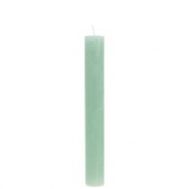 Artikel Taper Candles Enfärgade Ljusgröna 34mm x 240mm 4 st