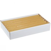 Artikel Koniska ljus enfärgade ljus honung 21×240mm 12 st