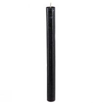 Artikel Koniska ljus enfärgade ljus svarta 21×240mm 12 st