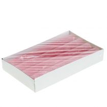 Artikel Pinneljus färgade rosa 34mm x 240mm 4 st
