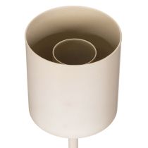 Artikel Ljusstake med glascylinder på metallbas 50 cm