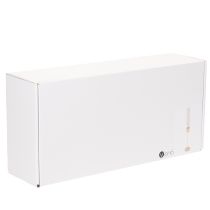 Artikel Ljusstake med glascylinder på metallbas 50 cm