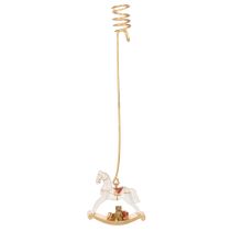Artikel Julgransljusstake gunghäst 20 cm 3 st
