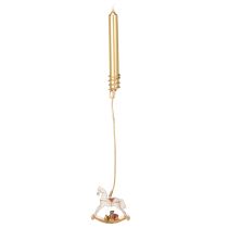 Artikel Julgransljusstake gunghäst 20 cm 3 st