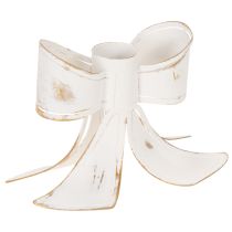 Artikel Vintage rosettljushållare, 12 cm