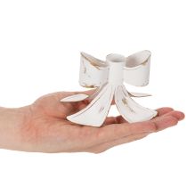 Artikel Vintage rosettljushållare, 12 cm