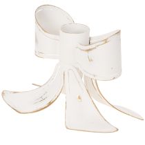 Artikel Vintage rosettljushållare, 12 cm