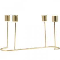 Artikel Ljusstake, ljushållare adventskrans 26cm H14,5cm