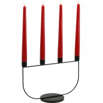 Ljusstake, ljushållare adventskrans 27,5cm H18,5cm