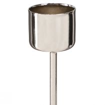 Artikel Stickljushållare för pluggning silver Ø22mm 10,5cm 12 st