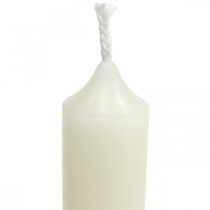 Stångljus korta Ljus kräm för arrangemang Ø22/110mm 6st