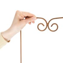 Artikel Spaljé, klätterhjälpmedel, böjt dekorelement för rabatter och växtkrukor, 75 cm