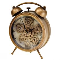 Artikel Steampunk klocka med romerska siffror väckarklocka 23x8x29,5cm
