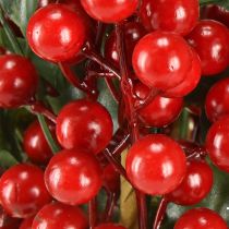 Artikel Järnek julgranskvist bär Ilex konstgjorda 45cm 6 st