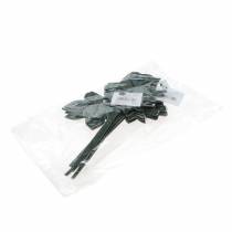 Artikel Metallplugg rosa silvergrå, vittvättad metall 20cm × 11,5cm 8 st