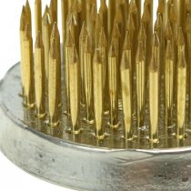 Artikel Blomma igelkottsplugg igelkott Kenzan Ikebana mässing rund Ø 40mm