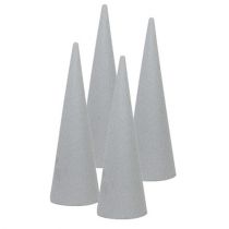 Artikel Blommigt skum SEC koner 32cm 4 st