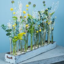 Artikel Blommigt skum för torkade blommor torrt blommigt material 23x8x11cm