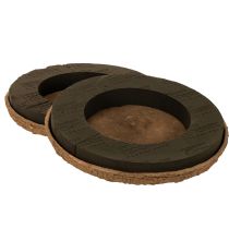 Artikel Blommig skumring med bas OASIS® Renewal® Blommigt skum Biolit® 38 cm 2 st