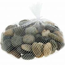 Artikel River Pebbles Naturligt ljus och mörkt 2-3cm 1kg