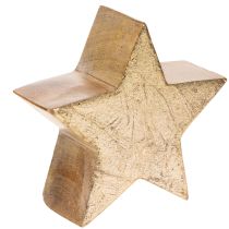 Artikel Dekorativt julstjärneställ för bord eller hylla, 10 cm, 3 stycken