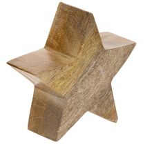 Artikel Dekorativt julstjärneställ för bord eller hylla, 10 cm, 3 stycken