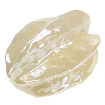 Artikel Dekorativ keramikskulptur av karambolafrukt på 14 cm av stjärnfrukt