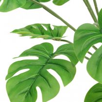 Bukett Monstera konstgjord bindande grön konstgjord växt 42cm