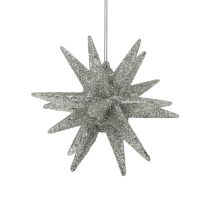 Artikel Stjärnor med glimmerchampagne 11,5cm 4 st